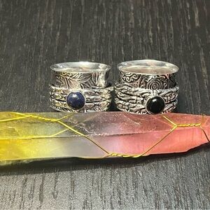 Gemstone Spinner Ring